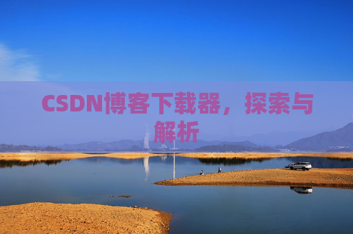 CSDN博客下载器，探索与解析